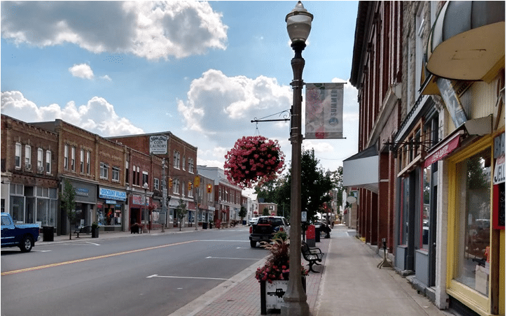 downtown shelburne main street