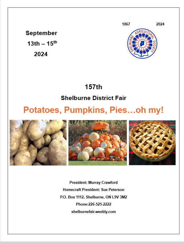 Shelburne Fall Fair ad