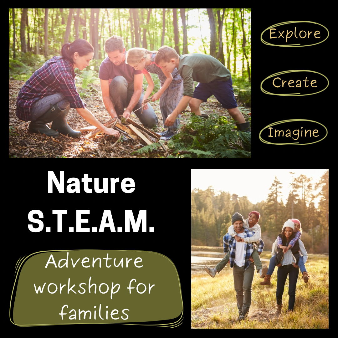 Nature STEAM workshop graphic