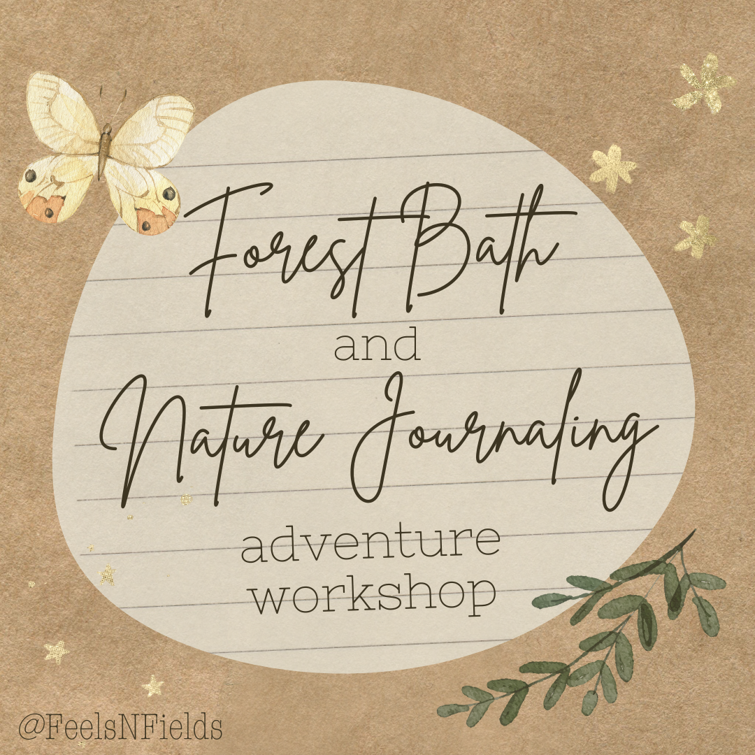 Forest Bath and Nature Journaling graphic