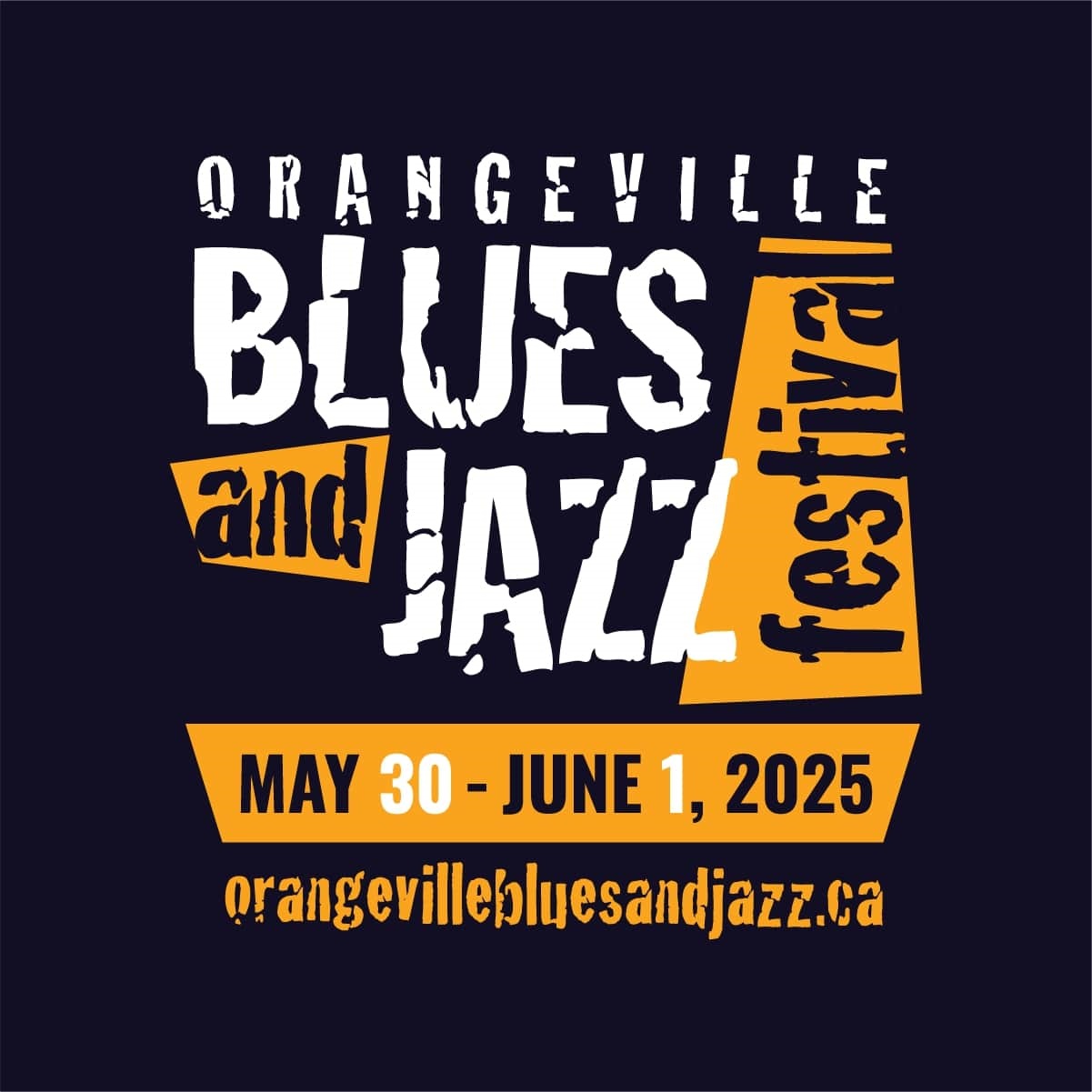 Orangeville Blues and Jazz Festival Graphic