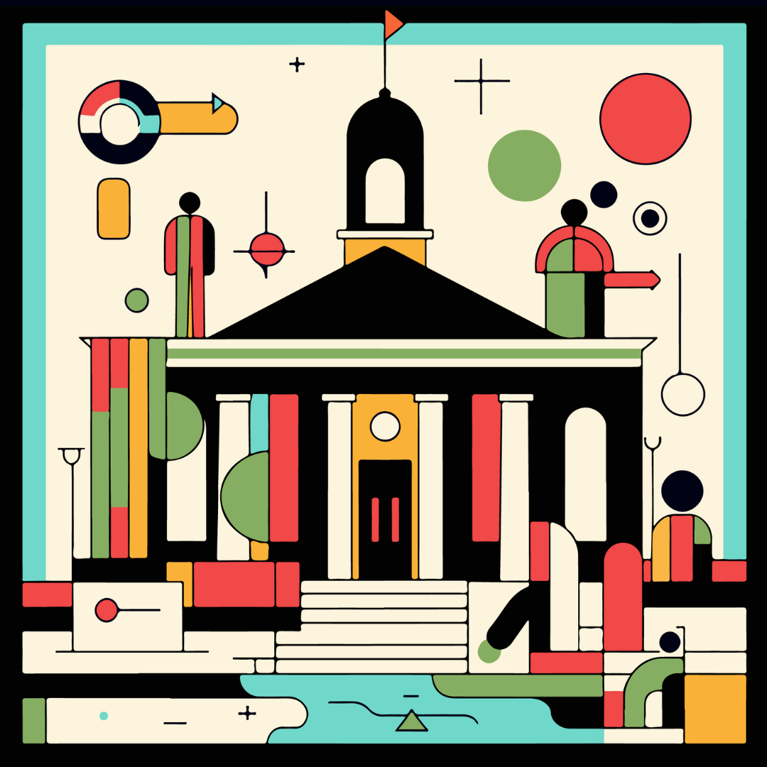 Graphic image of Shelburne townhall