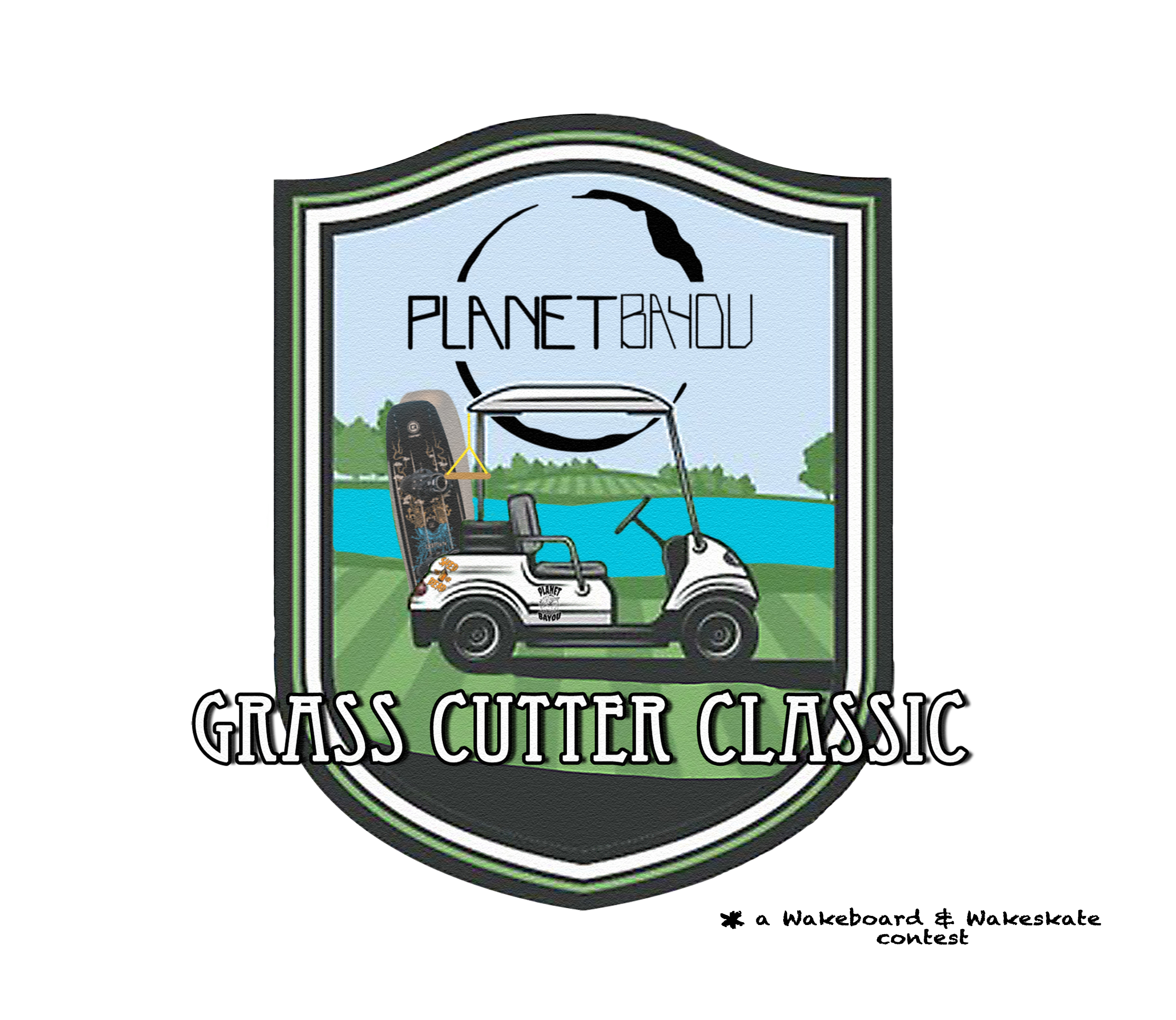 Grass Cutter Classic Poster